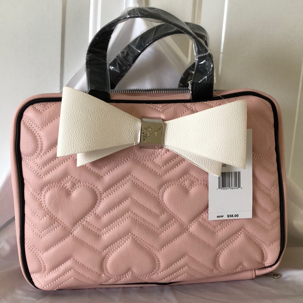 Betsy Johnson cosmetic case